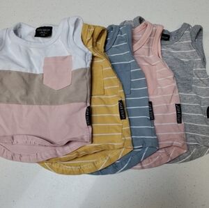 Little Bipsy tank top Bundle 0-3m